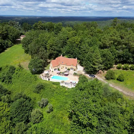 Villa Luxury Chateau W. Pool & Hot Tub In Dordogne